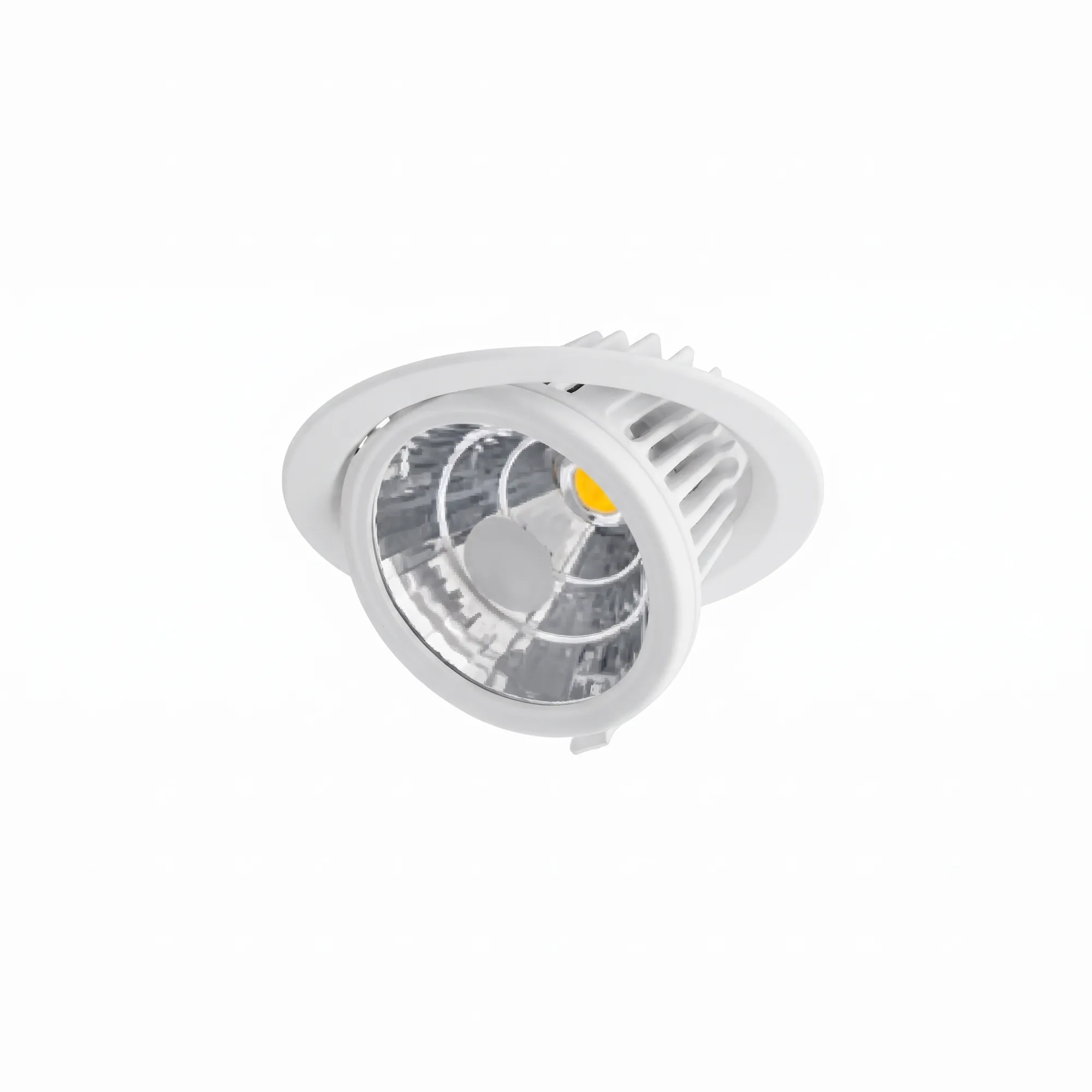 Downlight LED empotrable circular de 52W blanco con luz cálida 3000K