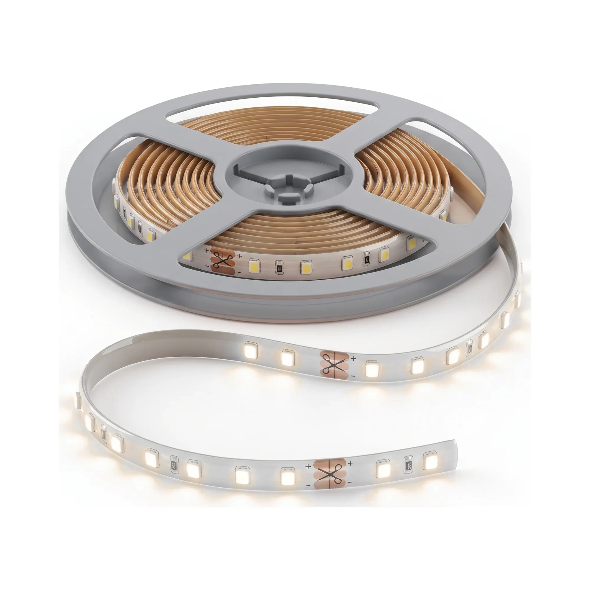 Tira LED exterior 24V 14,4W rollo de 30 m