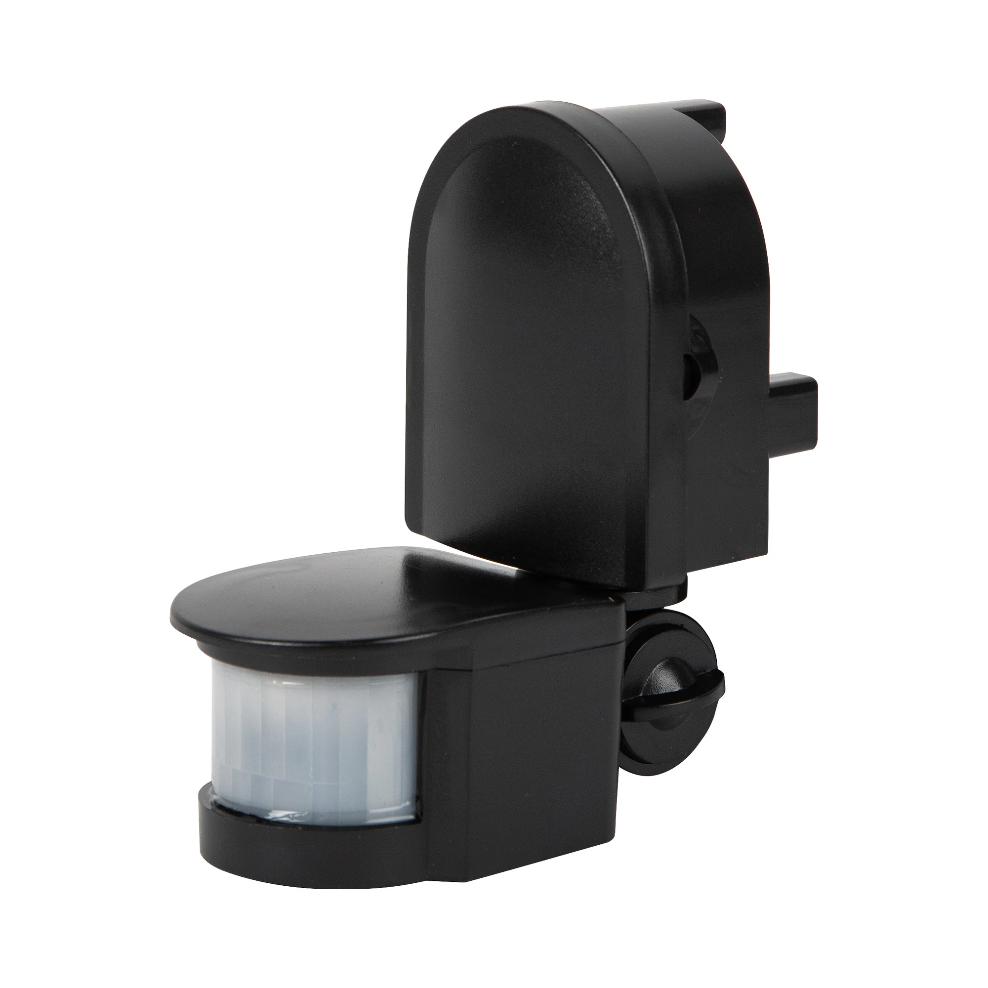 Sensor de movimiento exterior orientable negro 180º IP44