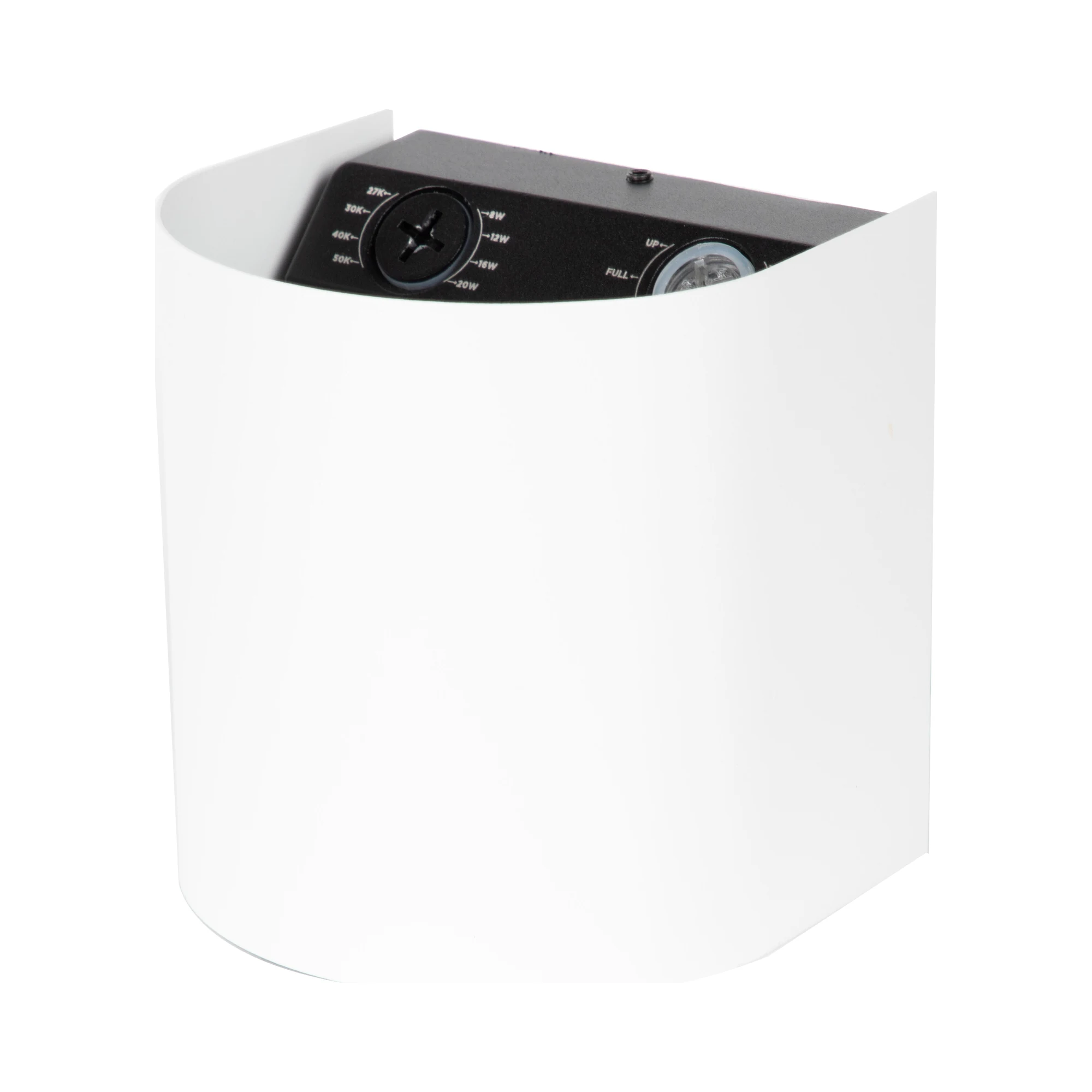Aplique exterior LED 20W redondo blanco